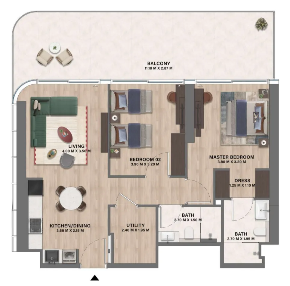 CITYVIEW Velos Residence floor plan