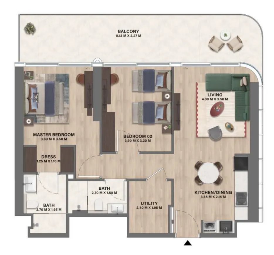 CITYVIEW Velos Residence floor plan