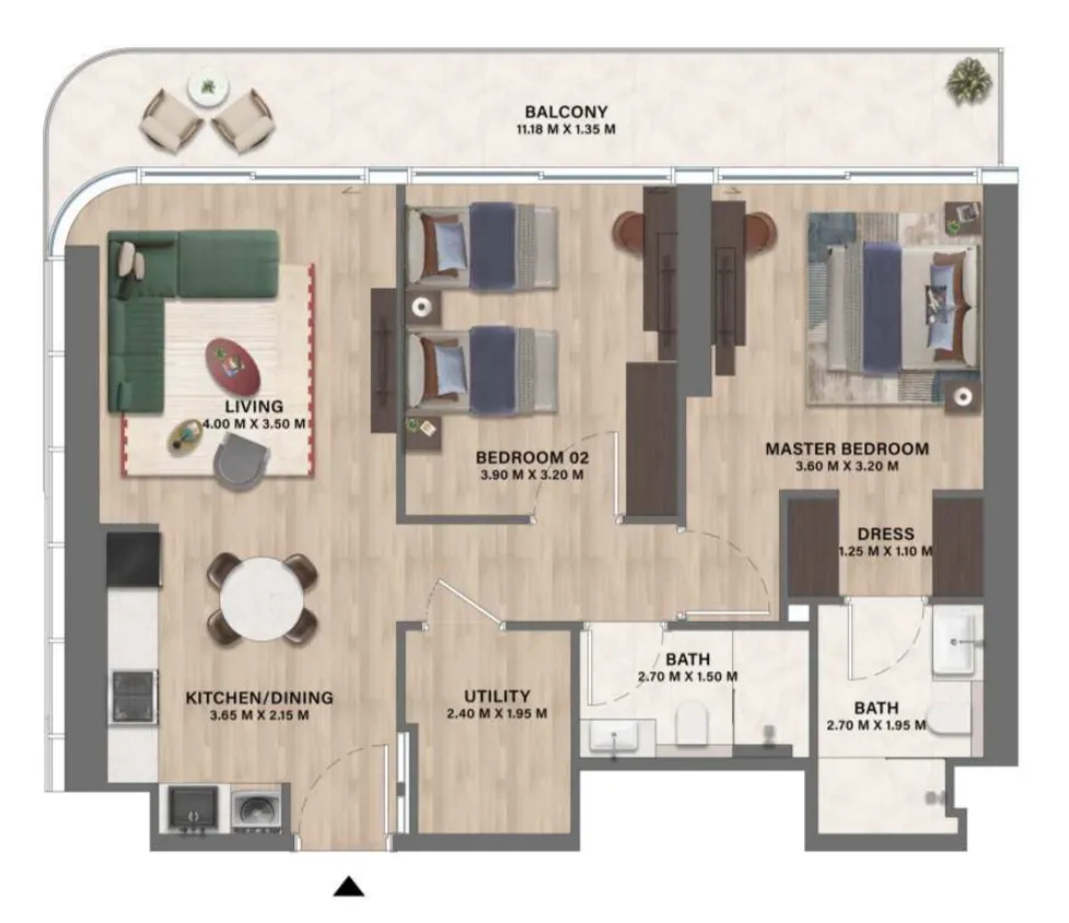 CITYVIEW Velos Residence floor plan