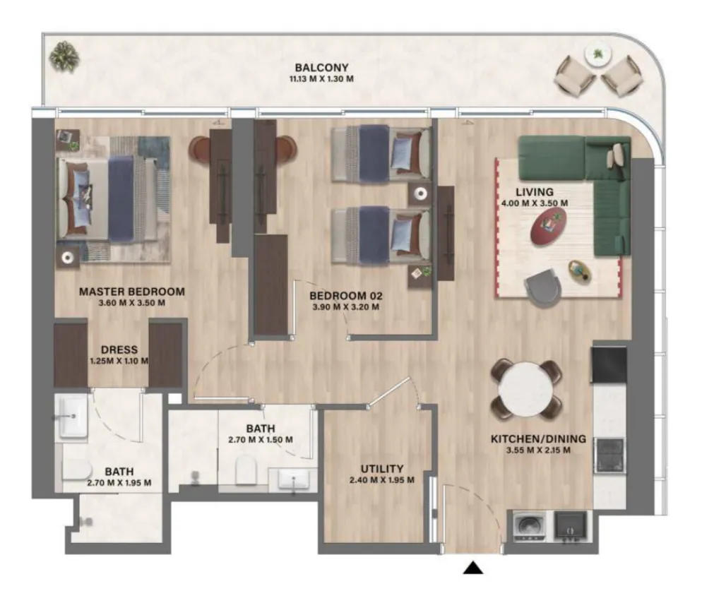CITYVIEW Velos Residence floor plan