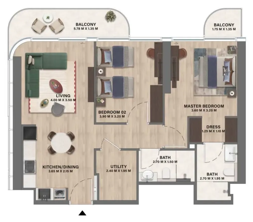 CITYVIEW Velos Residence floor plan