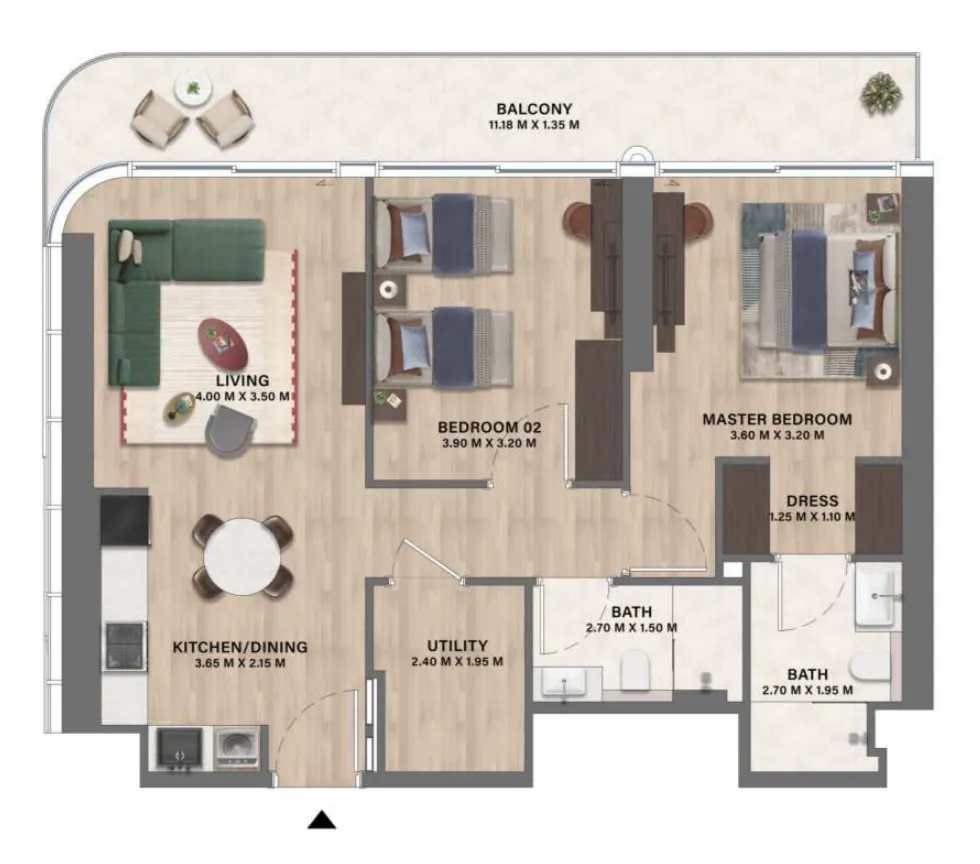 CITYVIEW Velos Residence floor plan