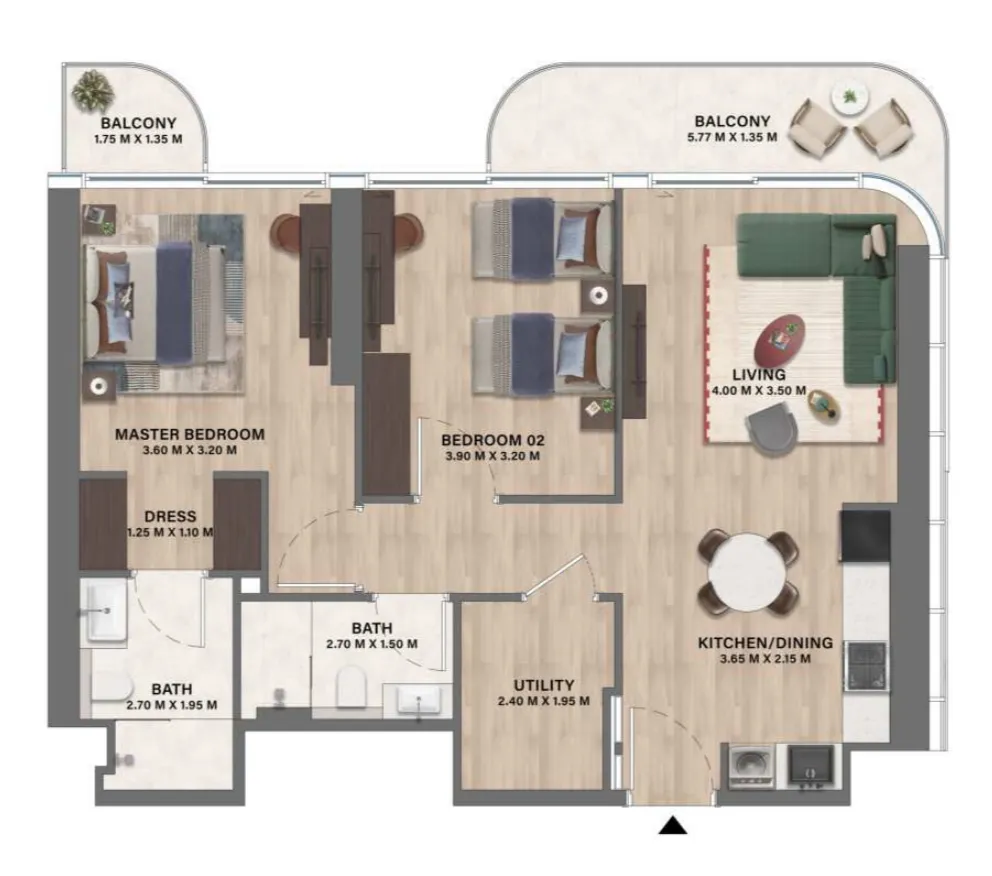 CITYVIEW Velos Residence floor plan