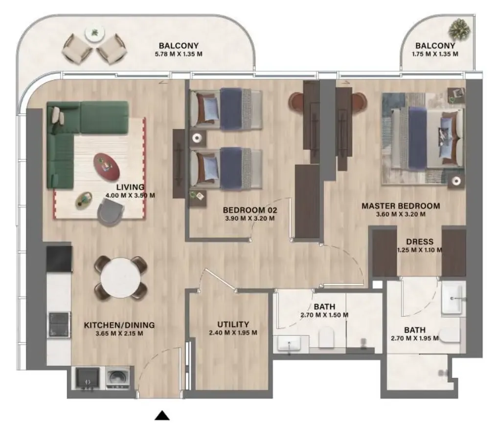 CITYVIEW Velos Residence floor plan