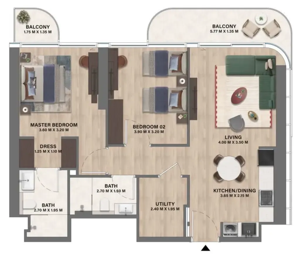 CITYVIEW Velos Residence floor plan