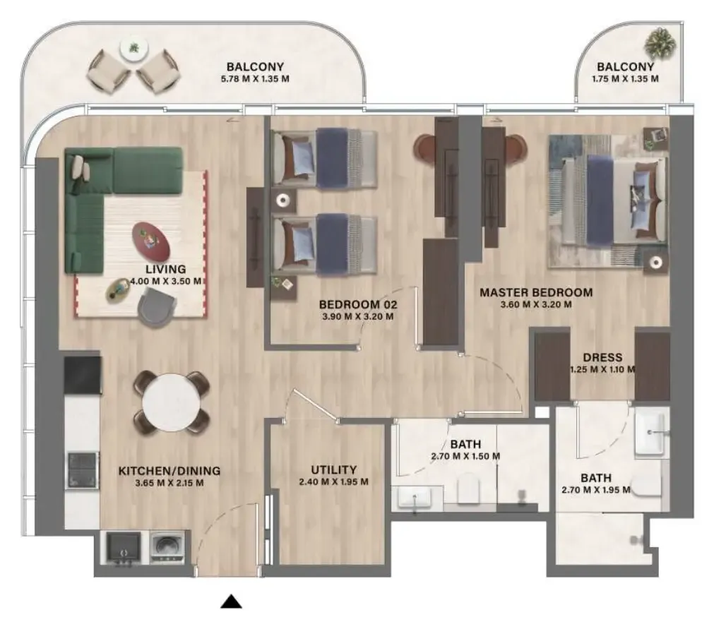 CITYVIEW Velos Residence floor plan