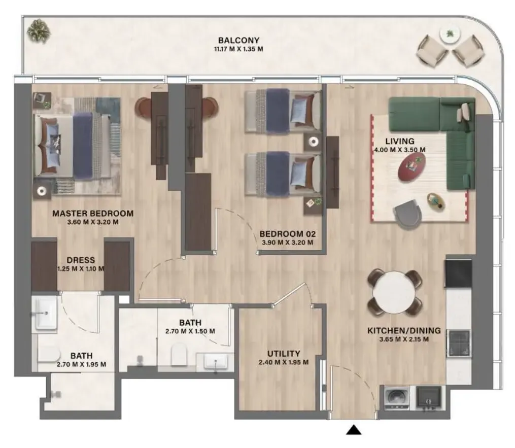 CITYVIEW Velos Residence floor plan