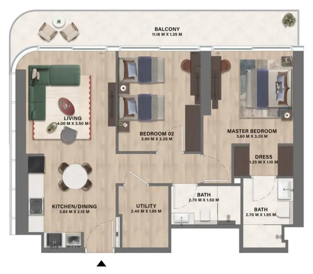 CITYVIEW Velos Residence floor plan