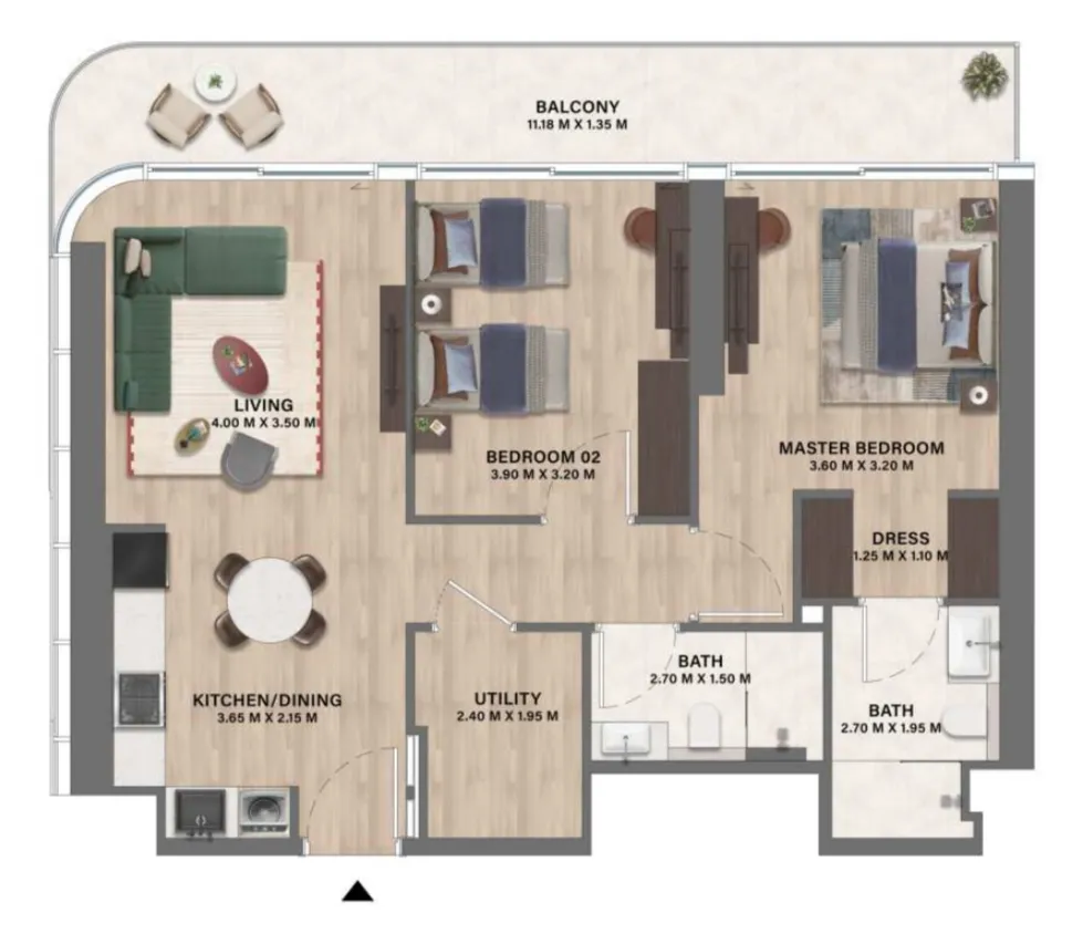 CITYVIEW Velos Residence floor plan