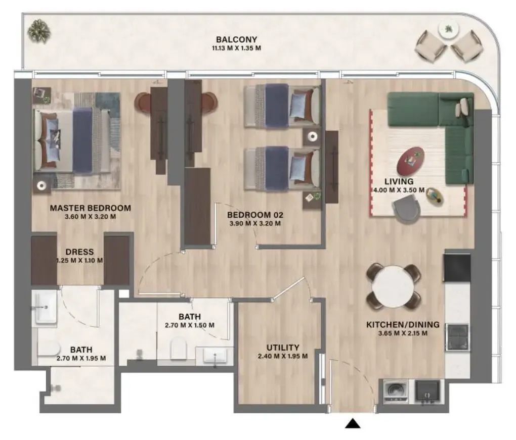 CITYVIEW Velos Residence floor plan