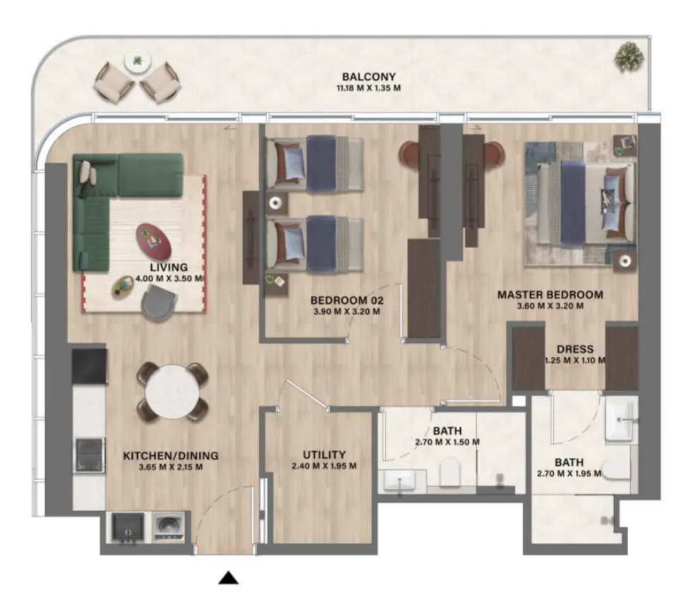 CITYVIEW Velos Residence floor plan