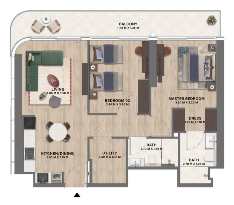 CITYVIEW Velos Residence floor plan