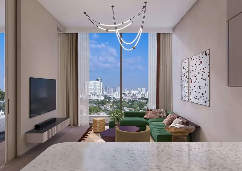 Interior at Velos Residence in Dubai Motor City Dubai