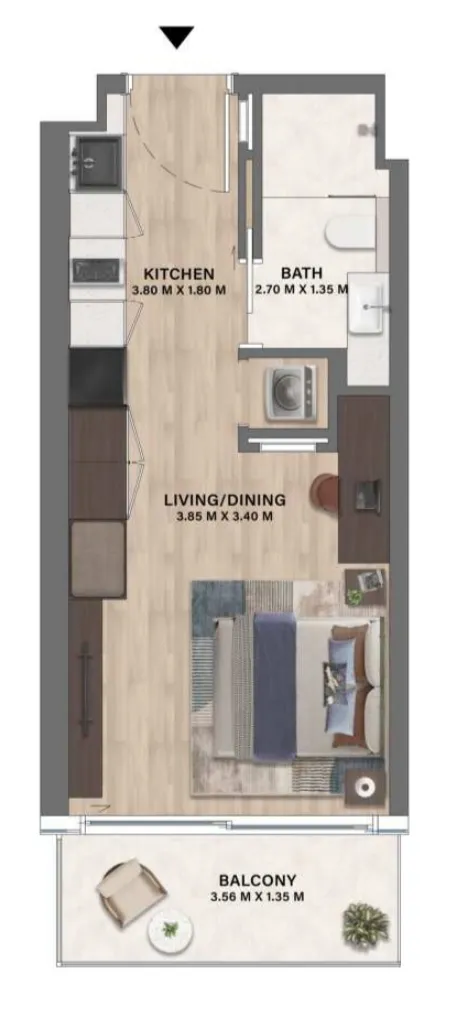CITYVIEW Velos Residence floor plan