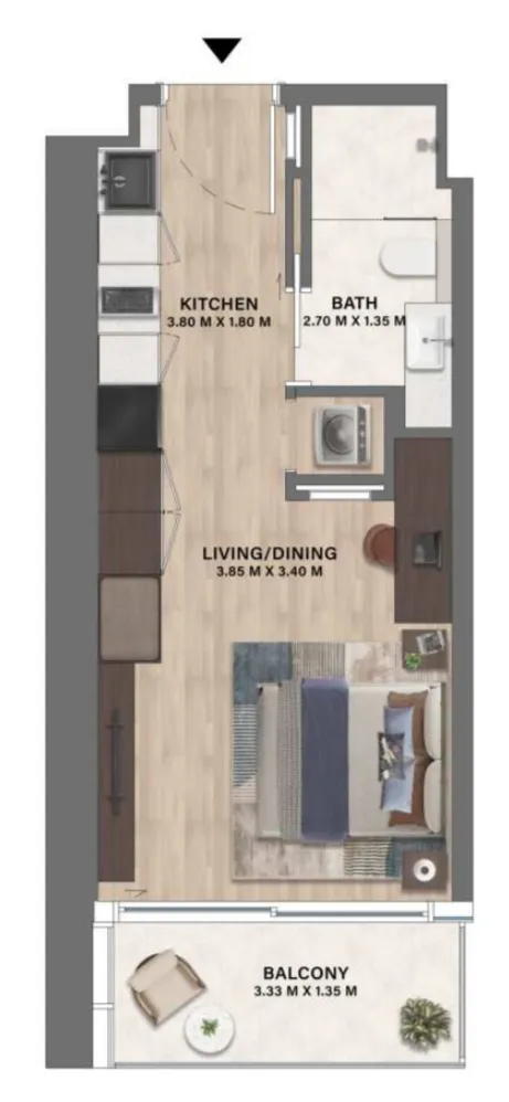 CITYVIEW Velos Residence floor plan
