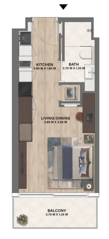CITYVIEW Velos Residence floor plan