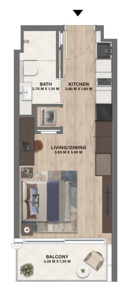 CITYVIEW Velos Residence floor plan