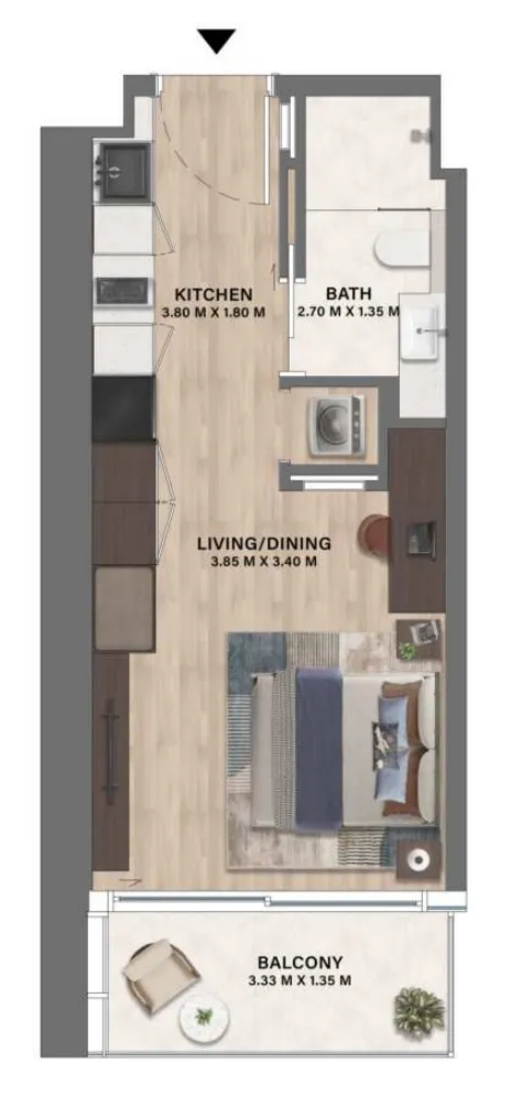 CITYVIEW Velos Residence floor plan
