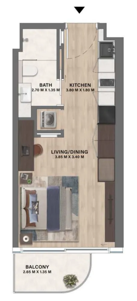 CITYVIEW Velos Residence floor plan