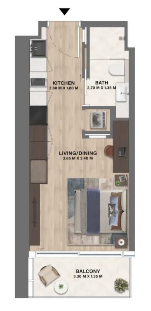 CITYVIEW Velos Residence floor plan