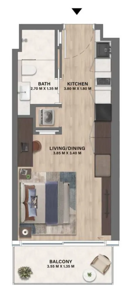 CITYVIEW Velos Residence floor plan