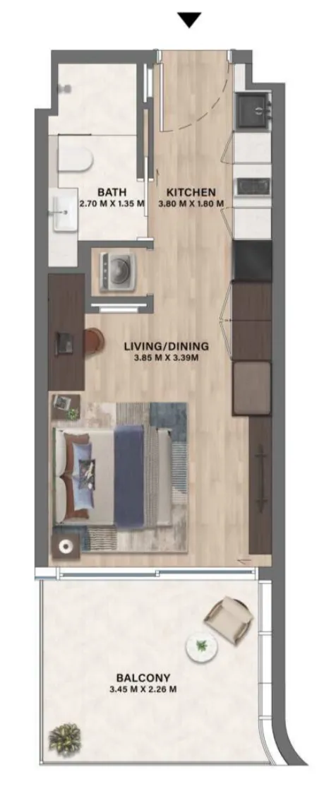 CITYVIEW Velos Residence floor plan