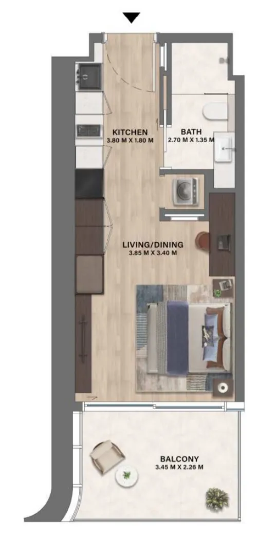 CITYVIEW Velos Residence floor plan