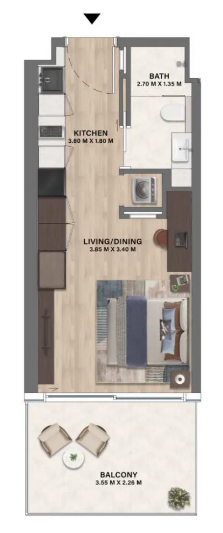 CITYVIEW Velos Residence floor plan