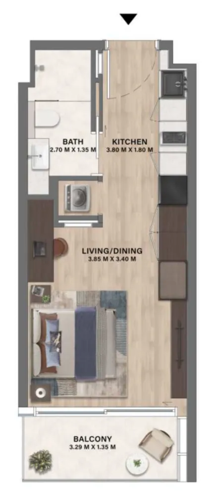 CITYVIEW Velos Residence floor plan