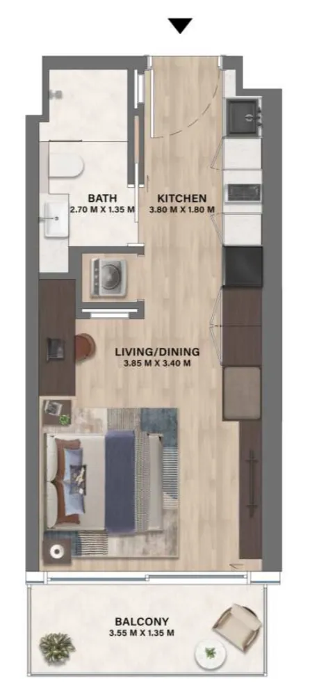 CITYVIEW Velos Residence floor plan