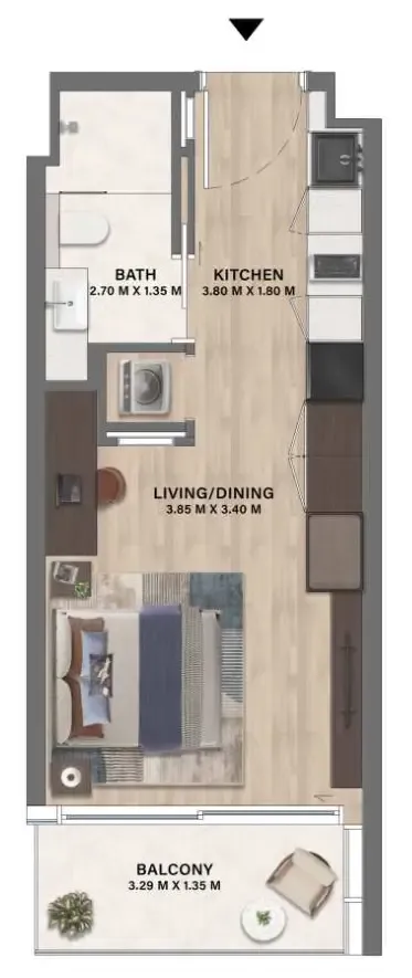 CITYVIEW Velos Residence floor plan