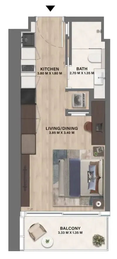 CITYVIEW Velos Residence floor plan