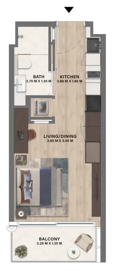 CITYVIEW Velos Residence floor plan