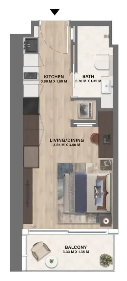 CITYVIEW Velos Residence floor plan