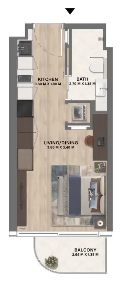 CITYVIEW Velos Residence floor plan