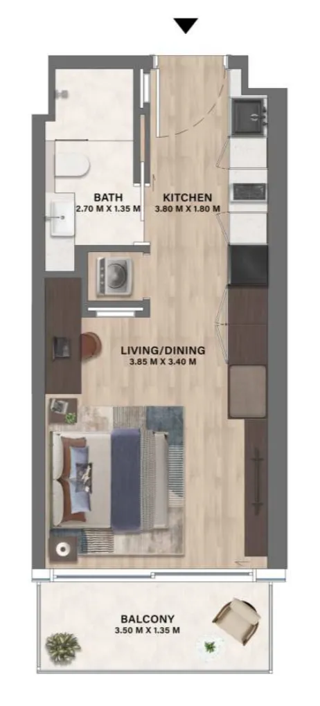 CITYVIEW Velos Residence floor plan