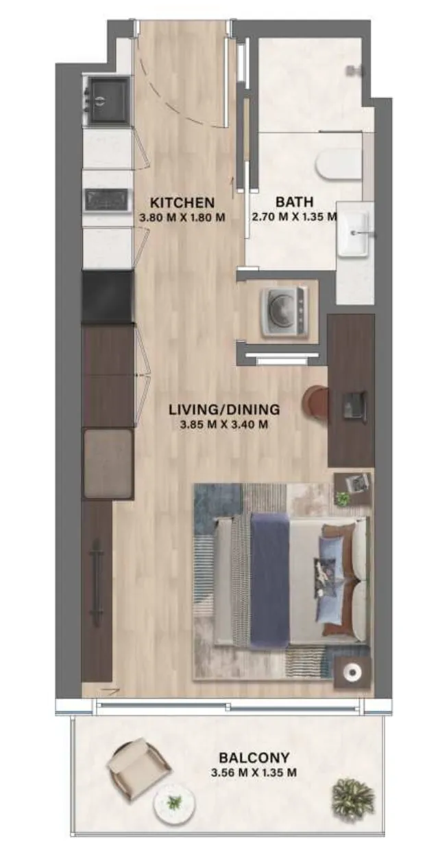 CITYVIEW Velos Residence floor plan