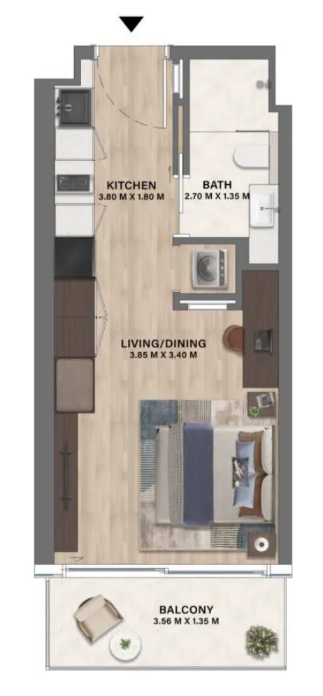 CITYVIEW Velos Residence floor plan
