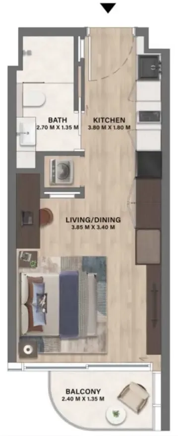 CITYVIEW Velos Residence floor plan