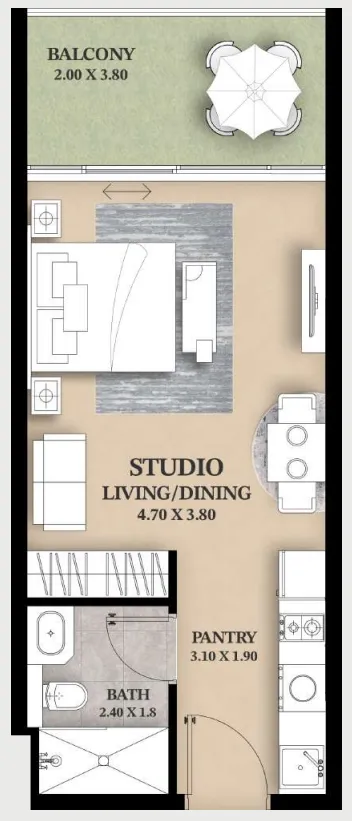 Zedor Developments Ventana Residences floor plan