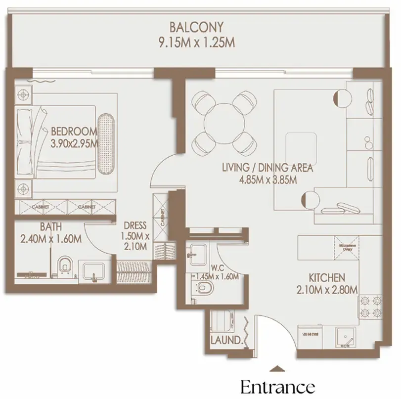 Gutti Development Veona by Gutti floor plan