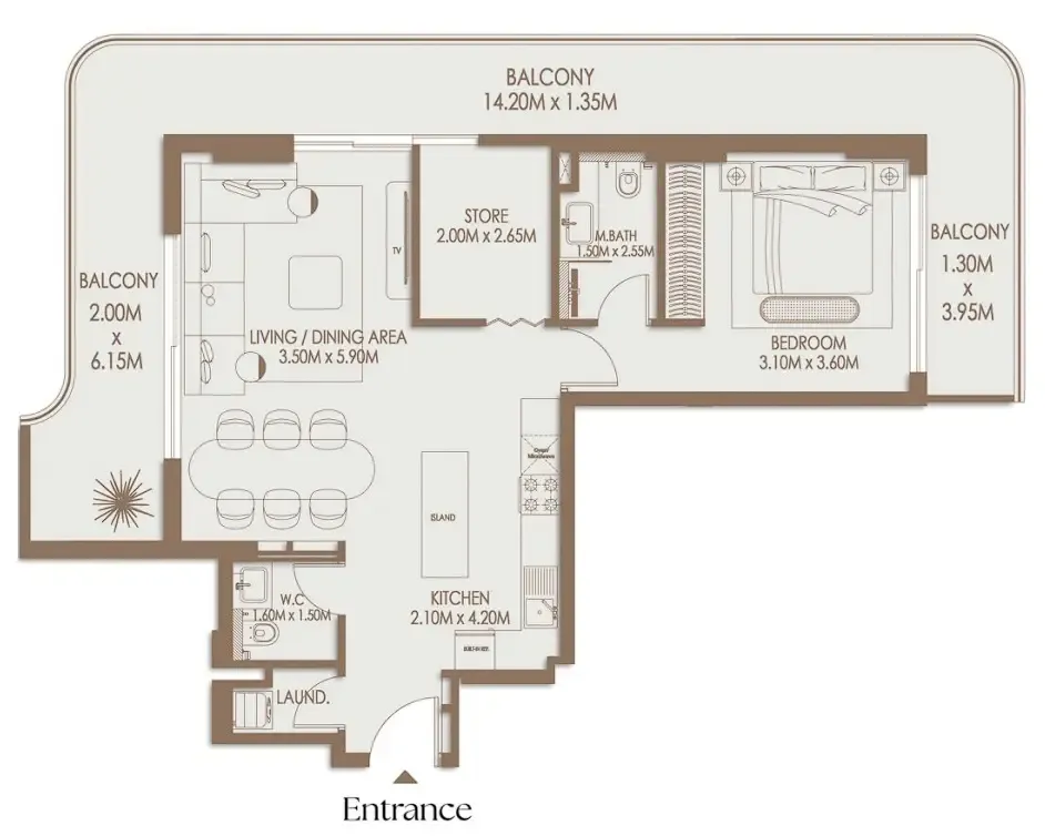 Gutti Development Veona by Gutti floor plan