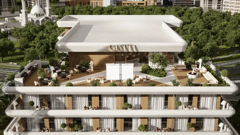 Exterior at Veona by Gutti in Dubailand Residence Complex Dubai