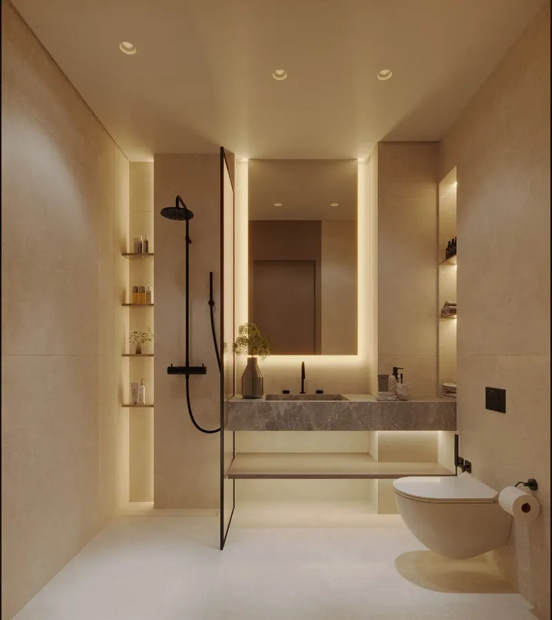 Interior at Veona by Gutti in Dubailand Residence Complex Dubai