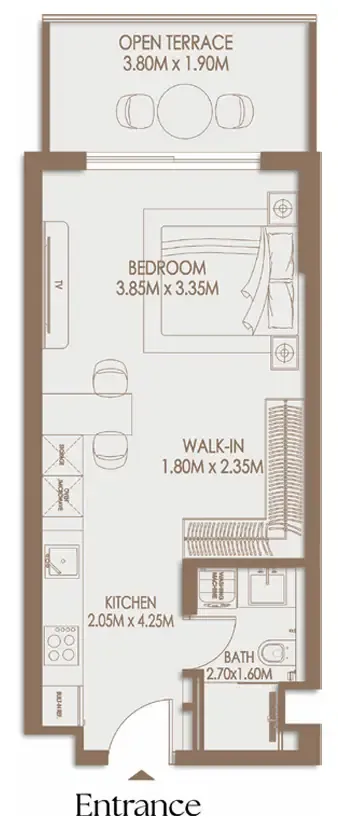 Gutti Development Veona by Gutti floor plan