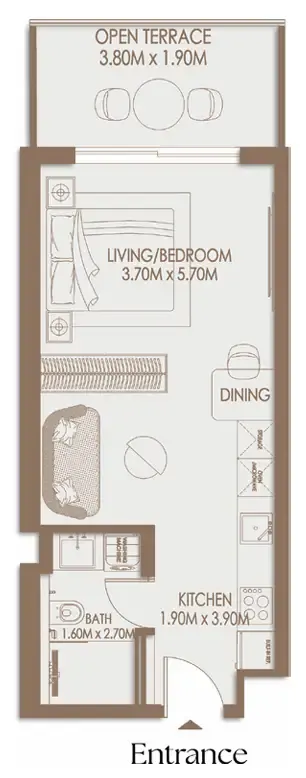 Gutti Development Veona by Gutti floor plan