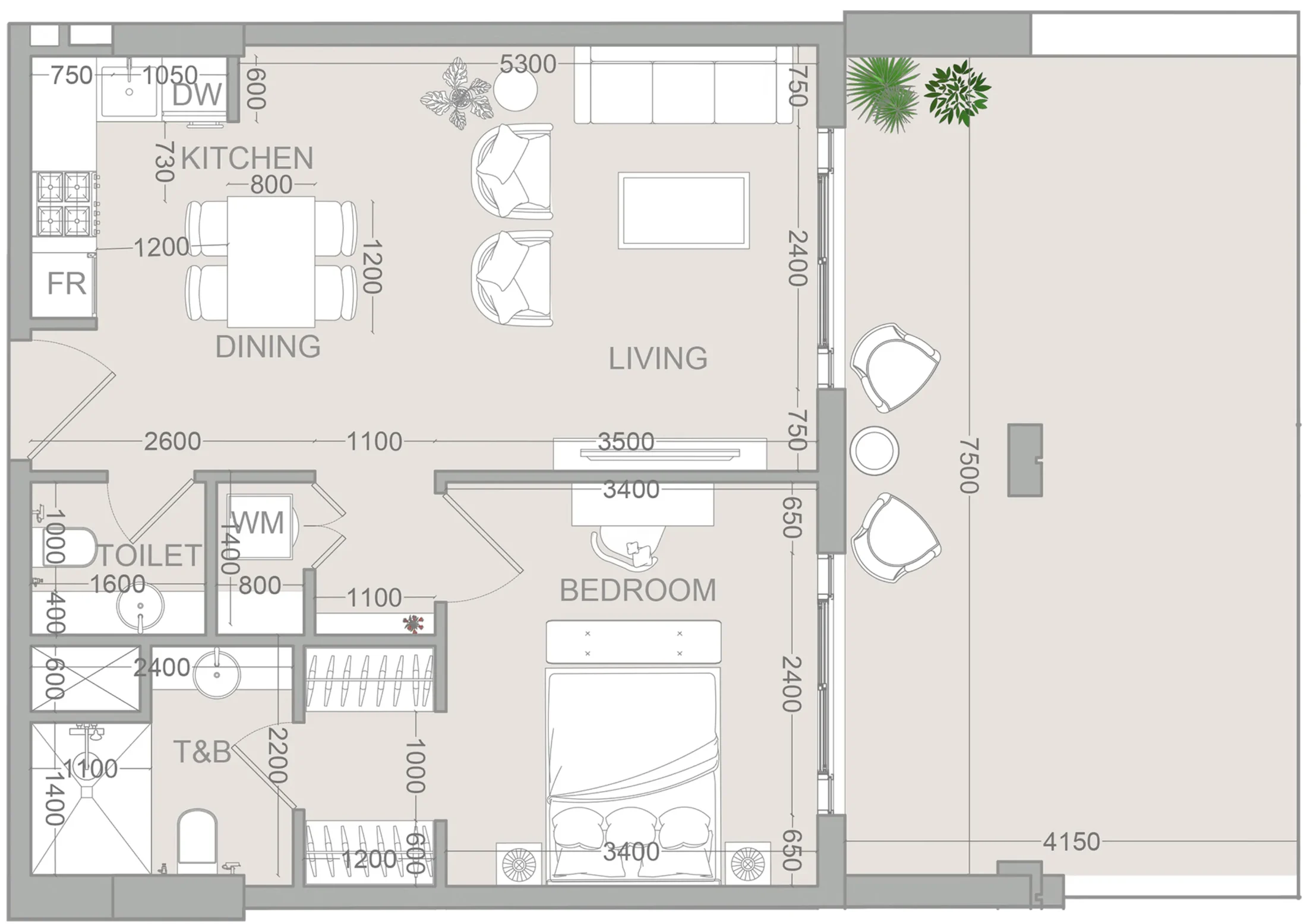 Object 1 VERDAN1A 2 floor plan