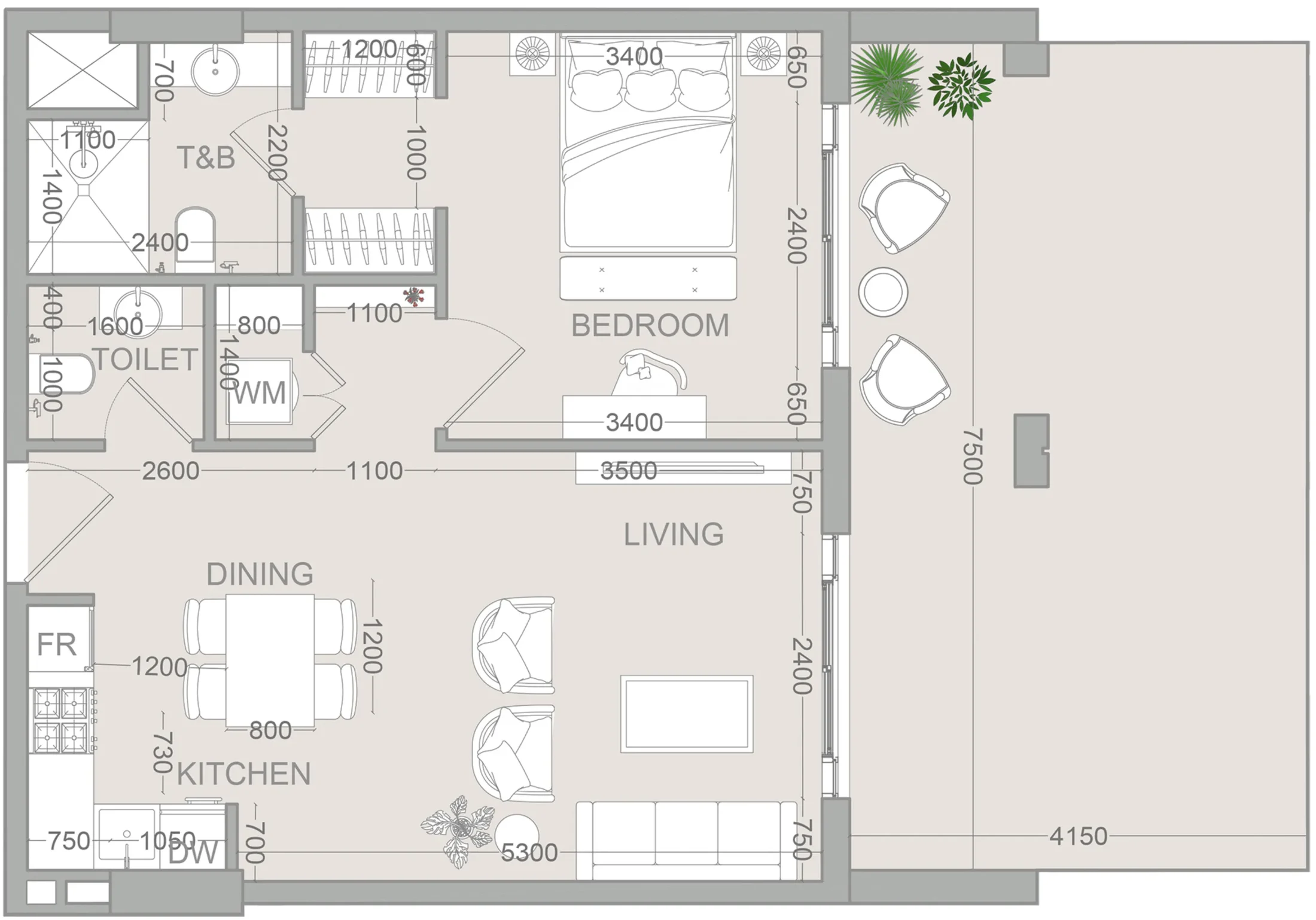 Object 1 VERDAN1A 2 floor plan