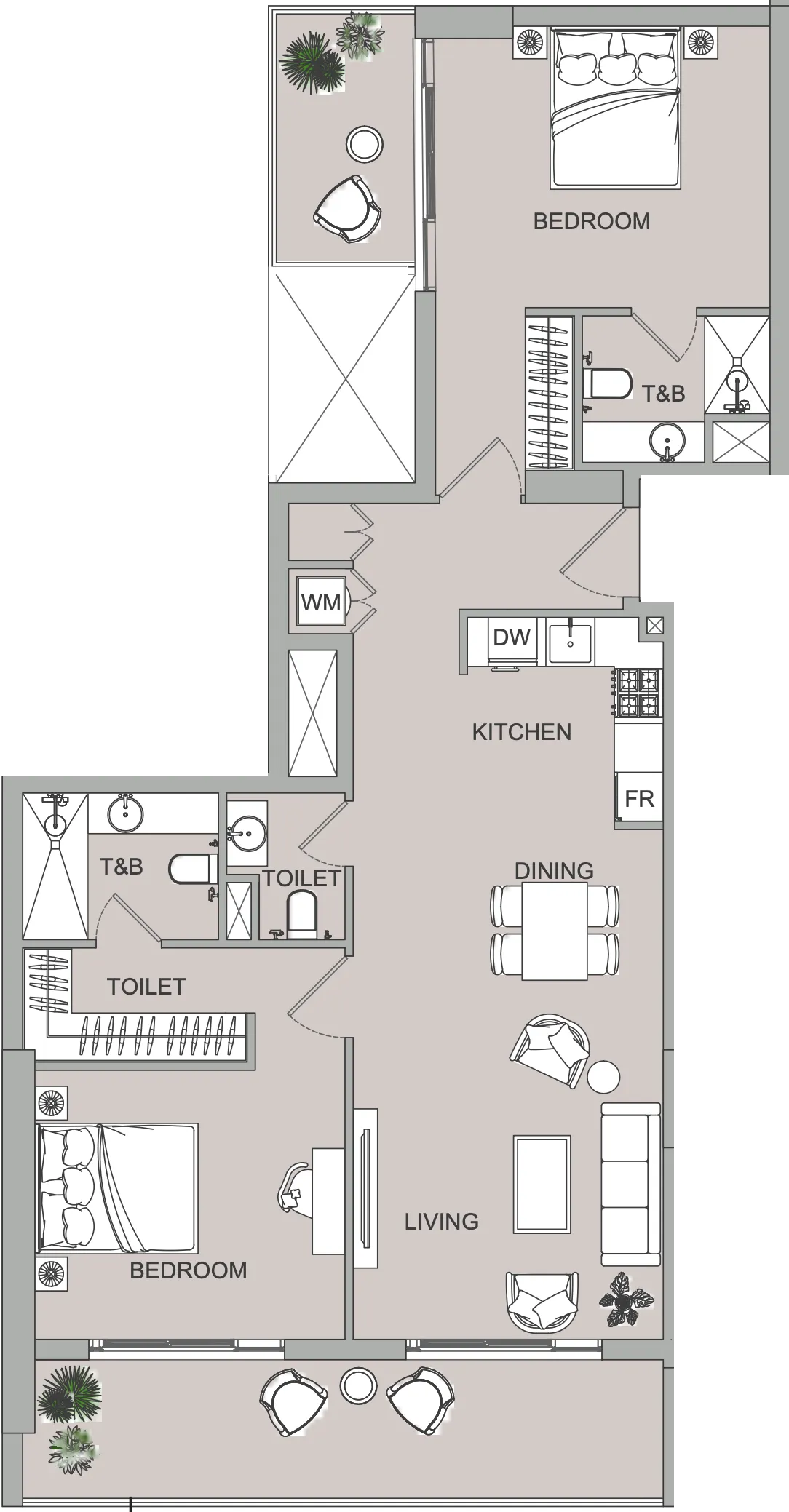 Object 1 VERDAN1A 2 floor plan