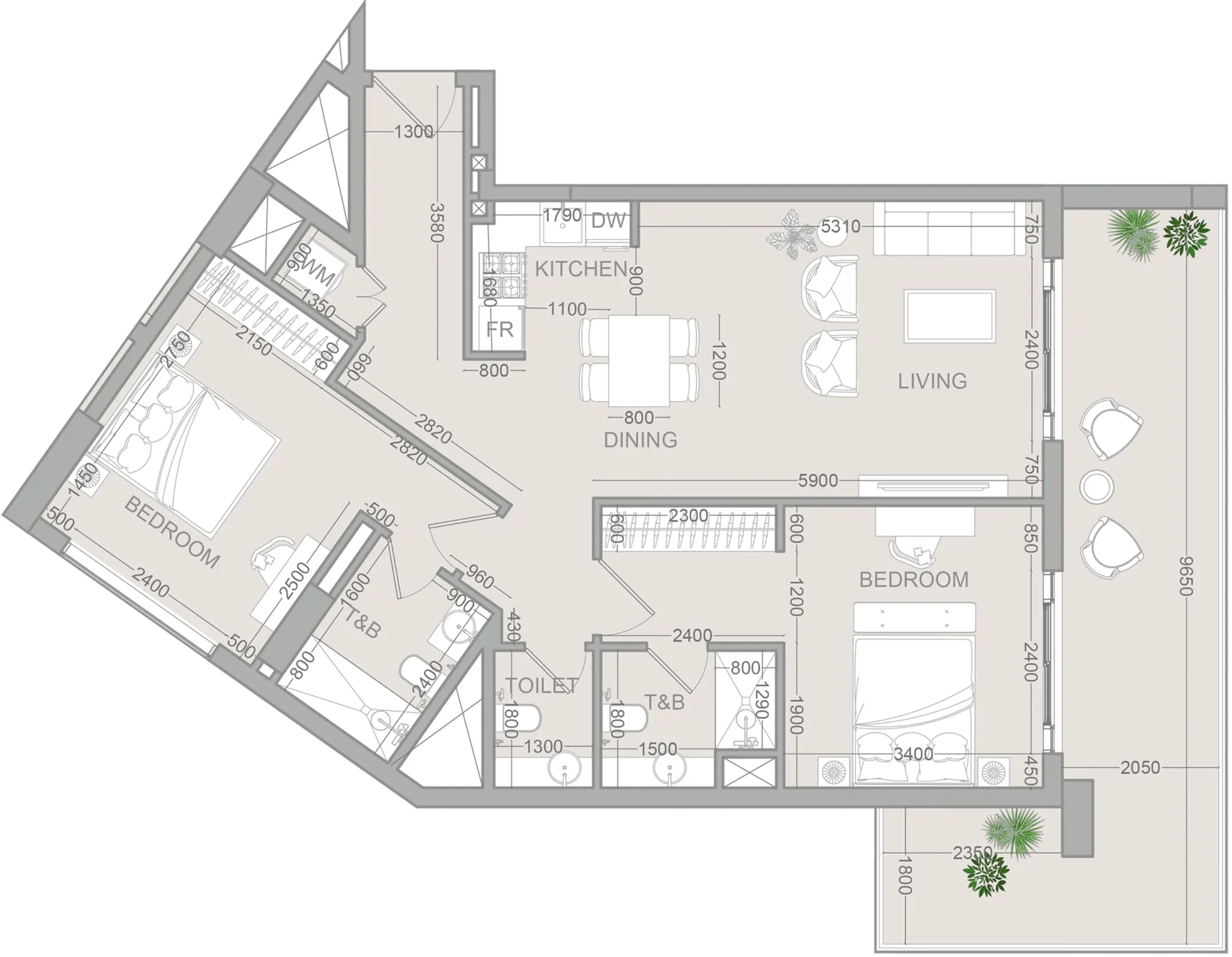 Object 1 VERDAN1A 2 floor plan